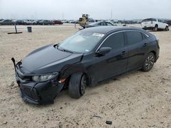 Salvage cars for sale from Copart New Braunfels, TX: 2017 Honda Civic LX