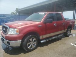 Salvage cars for sale at Riverview, FL auction: 2007 Ford F150 Supercrew