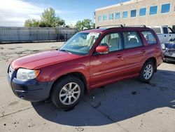 Subaru Forester Vehiculos salvage en venta: 2008 Subaru Forester 2.5X Premium