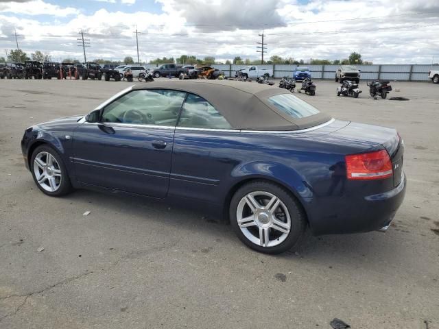 2007 Audi A4 2.0T Cabriolet Quattro