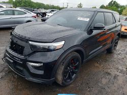 Salvage cars for sale at Hillsborough, NJ auction: 2022 Ford Explorer ST