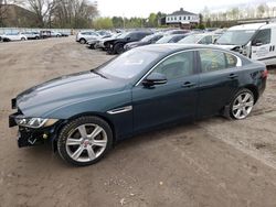 Salvage cars for sale at North Billerica, MA auction: 2017 Jaguar XE Premium