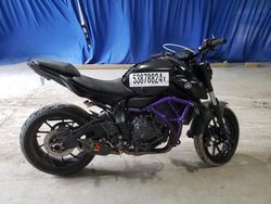 Salvage cars for sale from Copart Hurricane, WV: 2022 Yamaha MT07