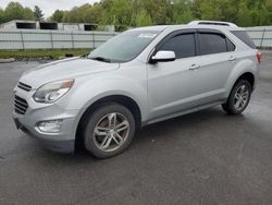 Salvage cars for sale from Copart Assonet, MA: 2016 Chevrolet Equinox LTZ