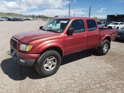Salvage cars for sale at Colorado Springs, CO auction: 2004 Toyota Tacoma Double Cab