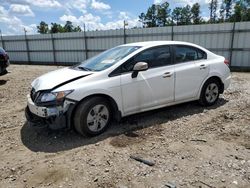 Salvage cars for sale from Copart Harleyville, SC: 2013 Honda Civic LX