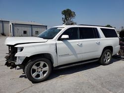 Salvage cars for sale from Copart Tulsa, OK: 2015 Chevrolet Suburban K1500 LT
