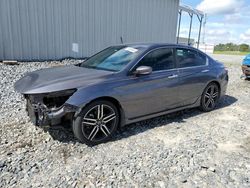 Salvage cars for sale at Tifton, GA auction: 2017 Honda Accord Sport