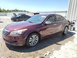 Honda Accord exl salvage cars for sale: 2012 Honda Accord EXL