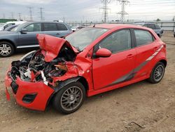 Salvage cars for sale from Copart Elgin, IL: 2011 Mazda 2
