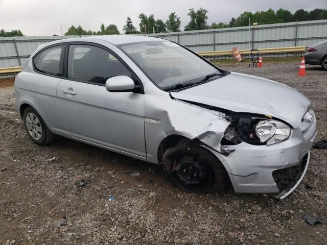 2010 Hyundai Accent Blue