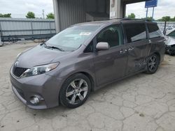 Salvage cars for sale at Fort Wayne, IN auction: 2013 Toyota Sienna Sport