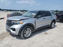 Salvage cars for sale at Houston, TX auction: 2021 Ford Explorer