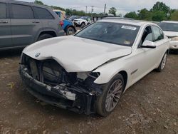 Salvage cars for sale from Copart Hillsborough, NJ: 2014 BMW 750 XI