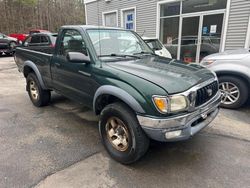 Salvage cars for sale from Copart North Billerica, MA: 2002 Toyota Tacoma