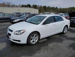 Salvage cars for sale at Exeter, RI auction: 2012 Chevrolet Malibu LS