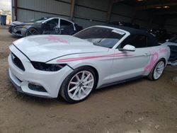 Salvage cars for sale at Houston, TX auction: 2016 Ford Mustang