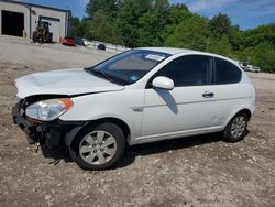Salvage cars for sale at Mendon, MA auction: 2010 Hyundai Accent Blue