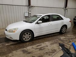 Salvage cars for sale from Copart Pennsburg, PA: 2004 Honda Accord EX