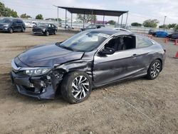 Salvage cars for sale at San Diego, CA auction: 2018 Honda Civic LX