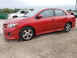 Salvage cars for sale at Apopka, FL auction: 2012 Toyota Corolla Base