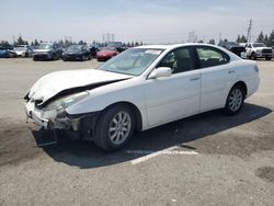 Salvage cars for sale at Rancho Cucamonga, CA auction: 2002 Lexus ES 300