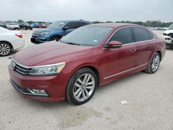 Vehiculos salvage en venta de Copart San Antonio, TX: 2016 Volkswagen Passat SEL