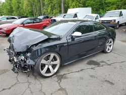 Salvage cars for sale from Copart East Granby, CT: 2014 Audi S5 Premium Plus