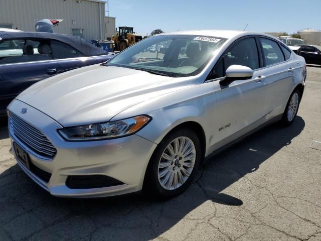 2016 Ford Fusion S Hybrid