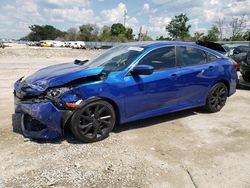Salvage cars for sale at Riverview, FL auction: 2021 Honda Civic Sport