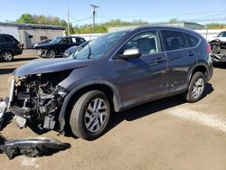 Salvage cars for sale at New Britain, CT auction: 2016 Honda CR-V EXL