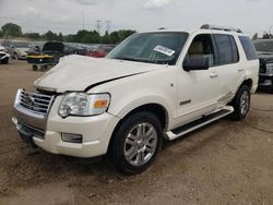 Salvage cars for sale at Elgin, IL auction: 2007 Ford Explorer Limited