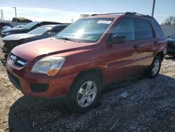 Salvage cars for sale from Copart Franklin, WI: 2009 KIA Sportage LX