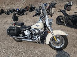 Salvage motorcycles for sale at Hueytown, AL auction: 2015 Harley-Davidson Flstc Heritage Softail Classic