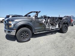 Salvage vehicles for parts for sale at auction: 2015 Ford F150 Supercrew