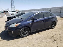 Salvage cars for sale from Copart Adelanto, CA: 2013 Toyota Prius