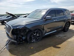 Salvage cars for sale at Grand Prairie, TX auction: 2022 Hyundai Palisade SEL