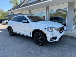 Salvage cars for sale at North Billerica, MA auction: 2016 BMW X6 XDRIVE35I