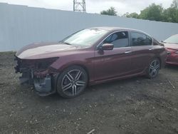 Salvage cars for sale at Windsor, NJ auction: 2017 Honda Accord Sport Special Edition