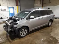 Salvage cars for sale at Glassboro, NJ auction: 2017 Toyota Sienna LE