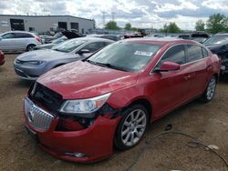 Salvage cars for sale at Elgin, IL auction: 2012 Buick Lacrosse Touring