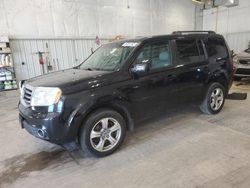 Salvage cars for sale at Milwaukee, WI auction: 2012 Honda Pilot Exln