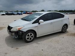 Salvage cars for sale at San Antonio, TX auction: 2014 Toyota Prius