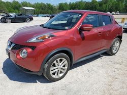 Salvage cars for sale from Copart Charles City, VA: 2016 Nissan Juke S