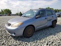 Salvage cars for sale from Copart Mebane, NC: 2006 Toyota Corolla Matrix XR
