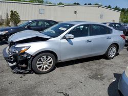 Salvage cars for sale at Exeter, RI auction: 2016 Nissan Altima 2.5