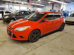 Salvage cars for sale from Copart Wheeling, IL: 2014 Ford Focus SE