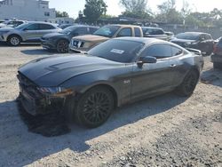 Salvage cars for sale at Opa Locka, FL auction: 2018 Ford Mustang GT