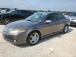 Salvage cars for sale at San Antonio, TX auction: 2008 Acura TL