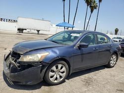 Salvage cars for sale at Van Nuys, CA auction: 2008 Honda Accord EX